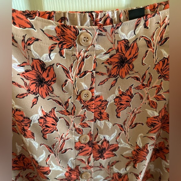 Halogen Knee Length Floral Skirt - Picture 2 of 5